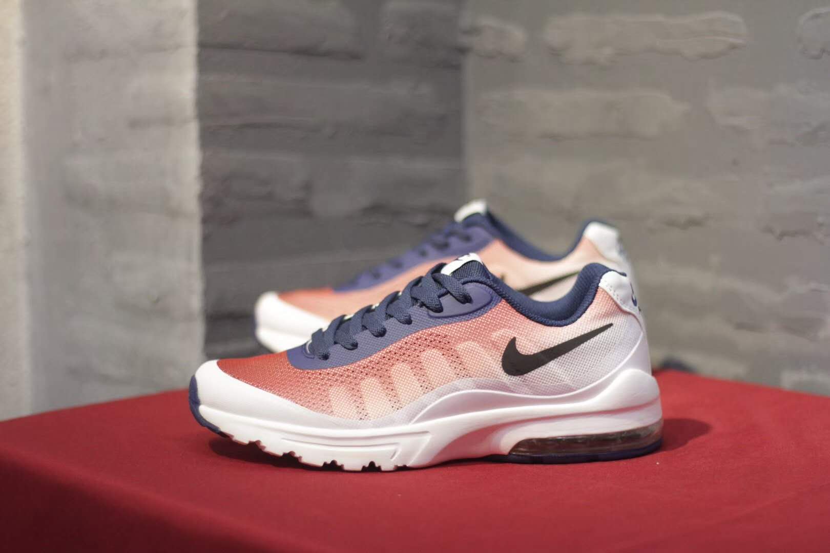 Nike Air Max Invigor Print 95 Blue Pink White Shoes - Click Image to Close